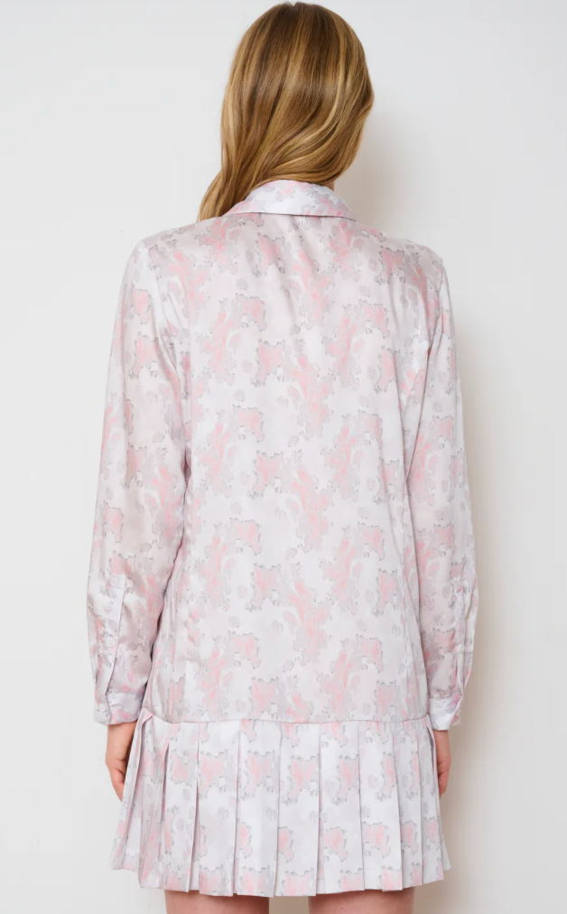 THE FLAPPER DRESS - SILVER MULTI