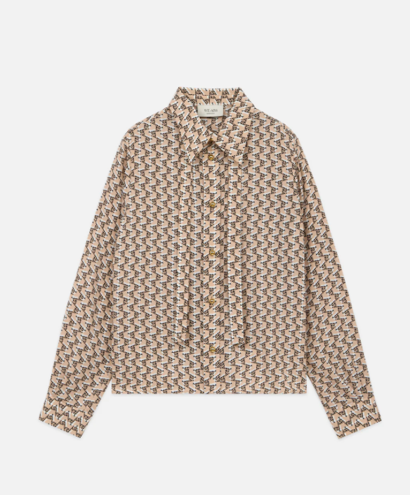 THE ACADEMY BLOUSE II - BLUSH MULTI