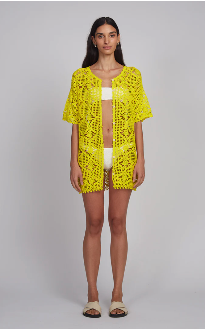 VIOLET CROCHET COVER-UP