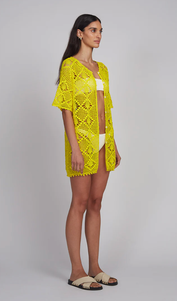 VIOLET CROCHET COVER-UP