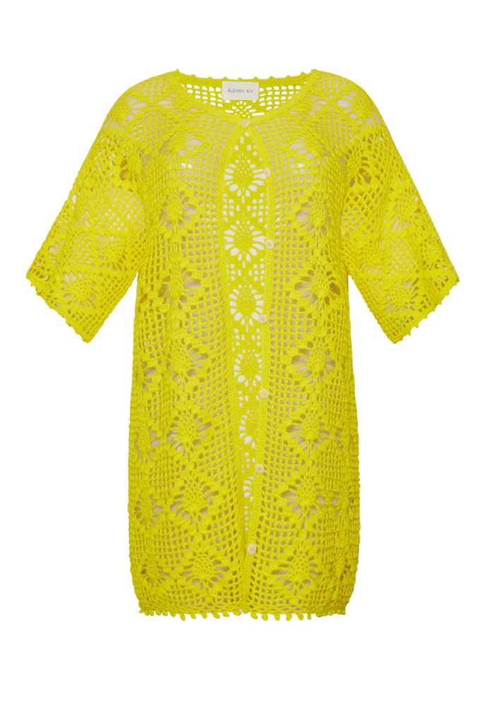 VIOLET CROCHET COVER-UP