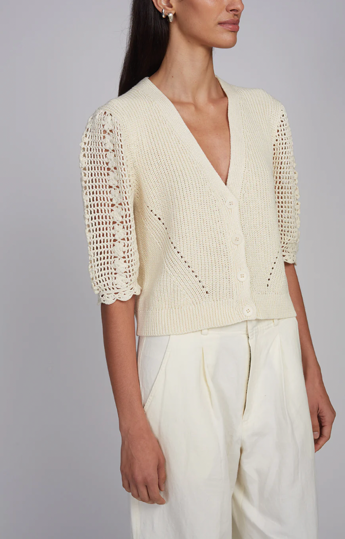 SHIRA CARDI I IVORY