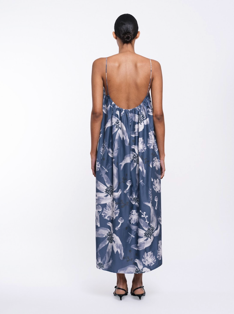 CARLA DRESS - BLUE