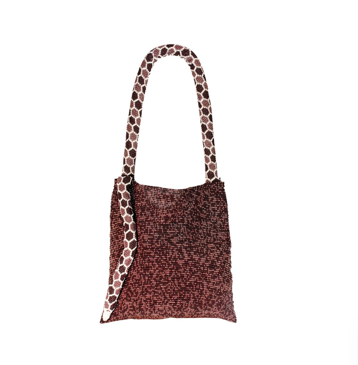 SERPENT - BURGUNDY & CREAM