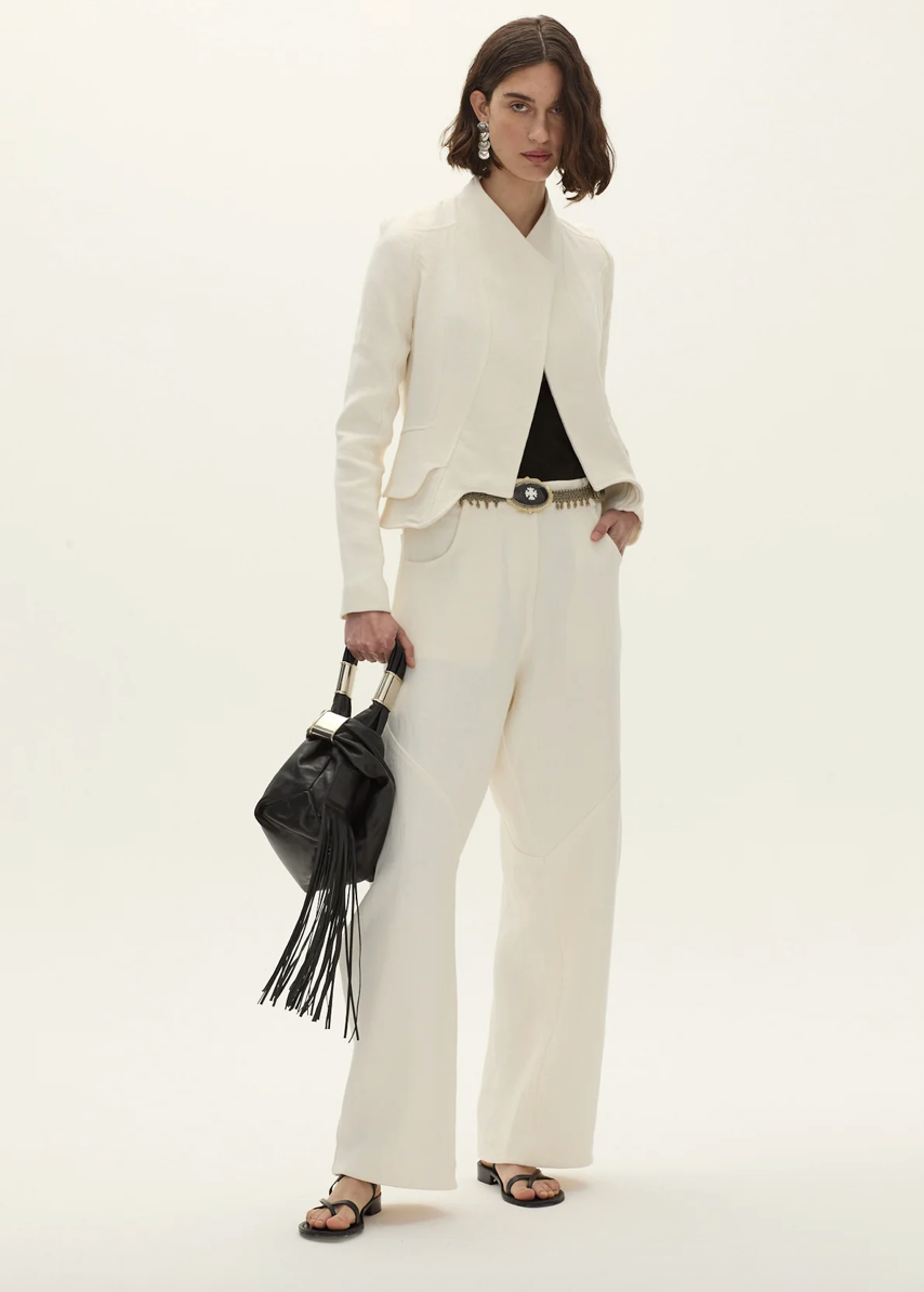 INCA LEATHER BAG - BLACK