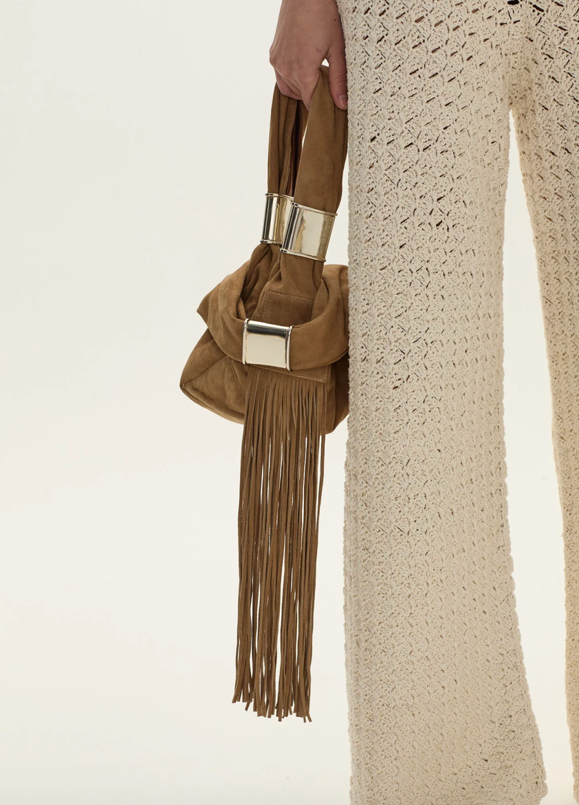 INCA LEATHER BAG - CAMEL