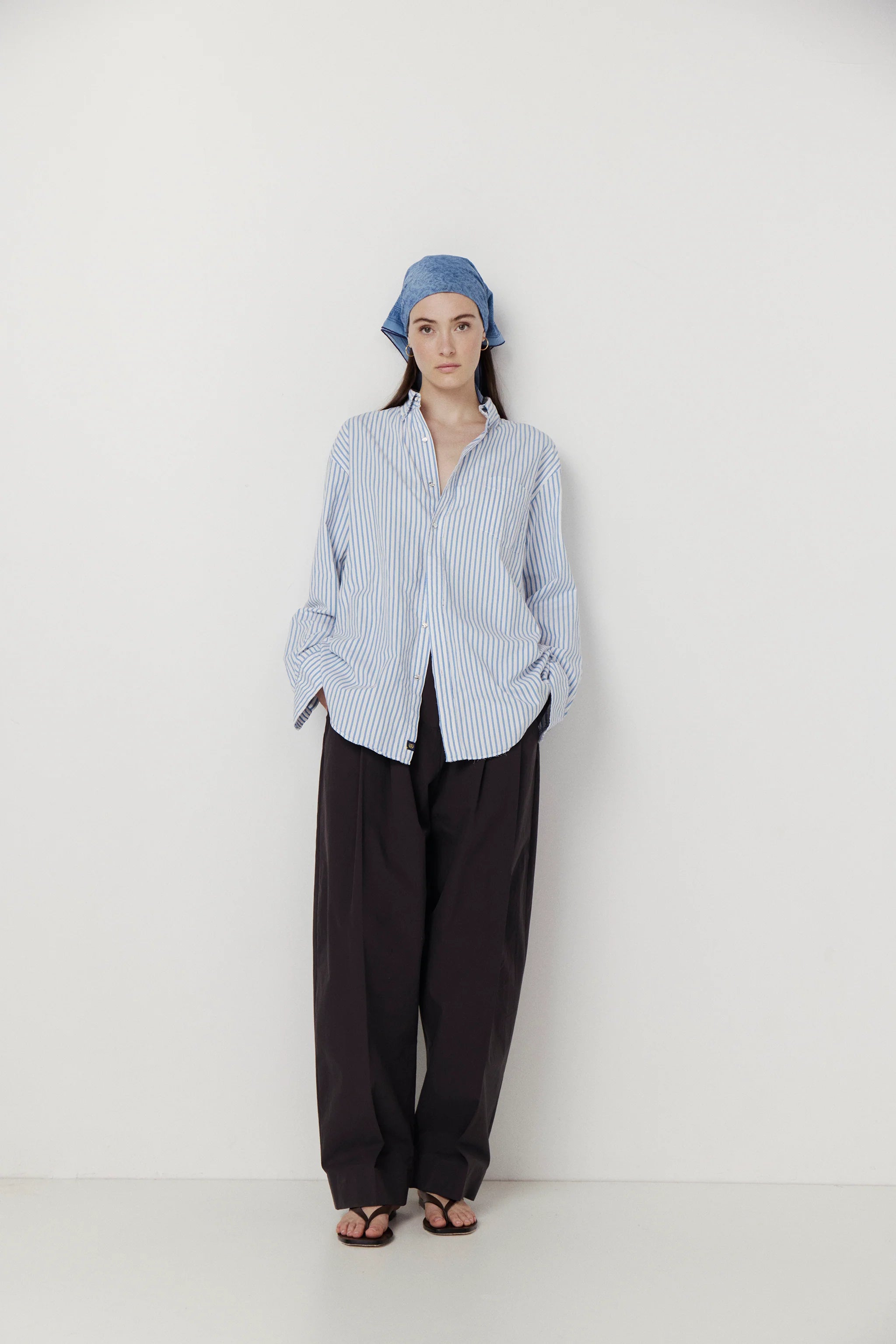 SHIRT 086 - Blue Stripe