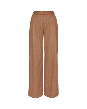 Soho Trouser in textured wool-camel