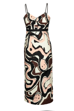 Laura Dress - Rose Burle Print