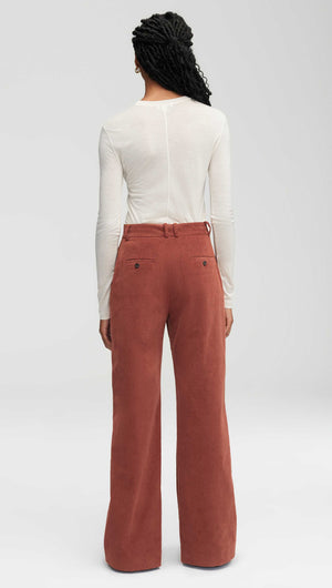 Soho Trouser in Corduroy-cognac