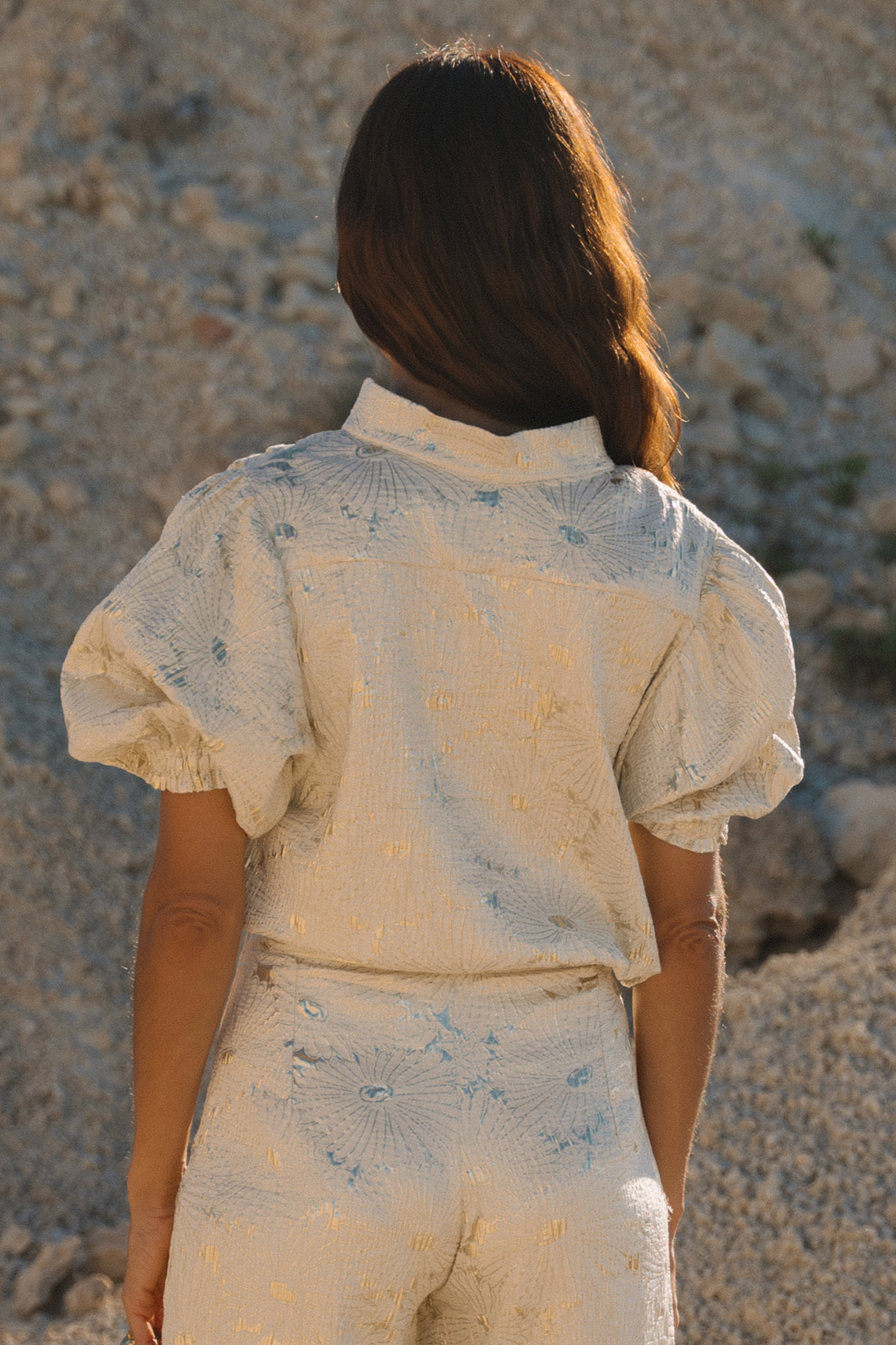 VILLAMARIE SHIRT I DAISY GOLD