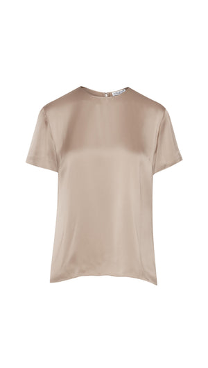 Satin Top Taupe