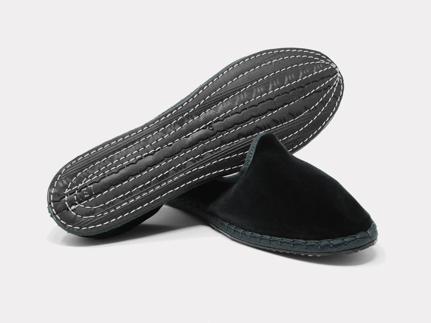 Furlane: Unisex Slippers - Black
