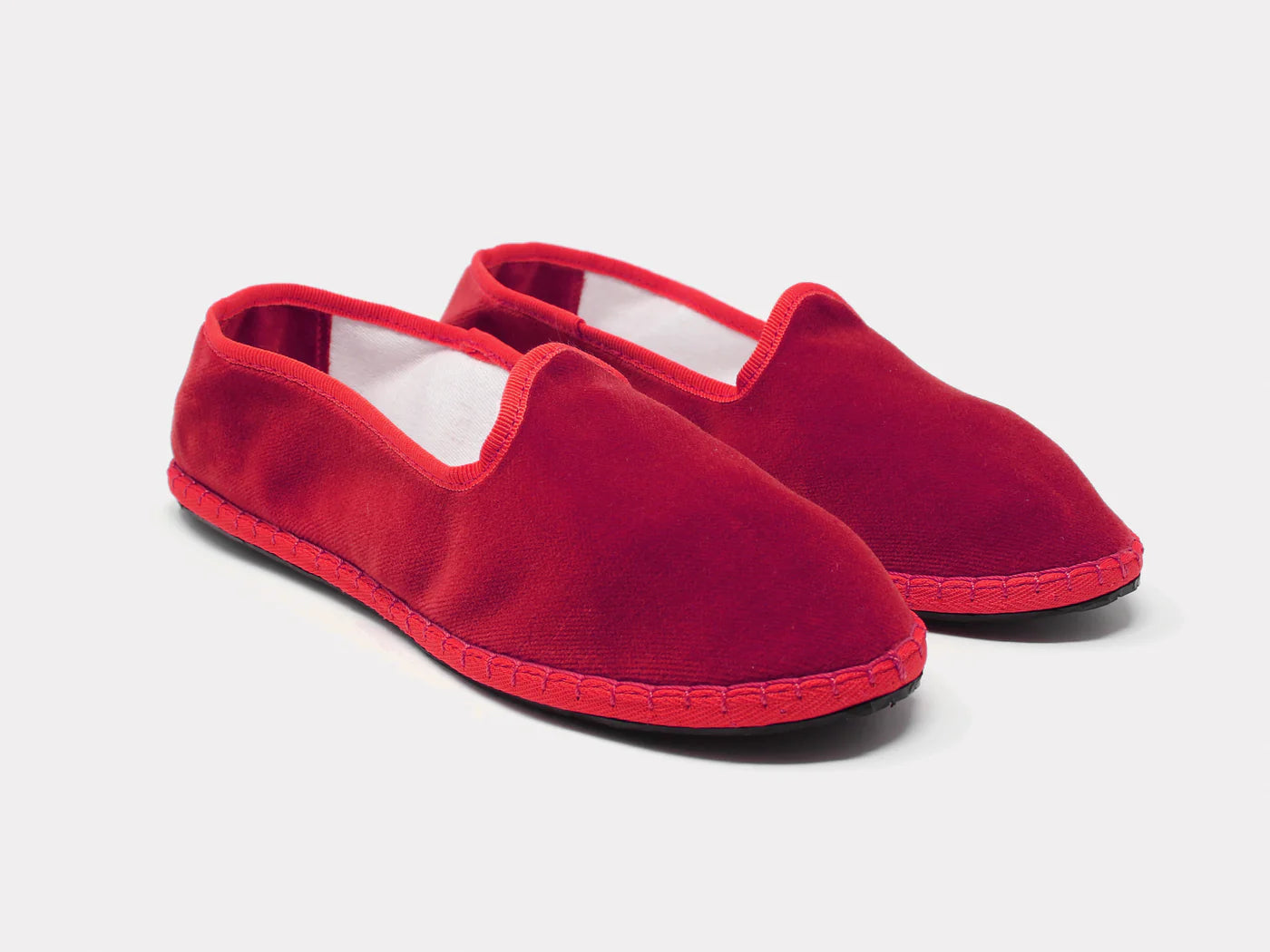 Furlane: Unisex Slippers - Red