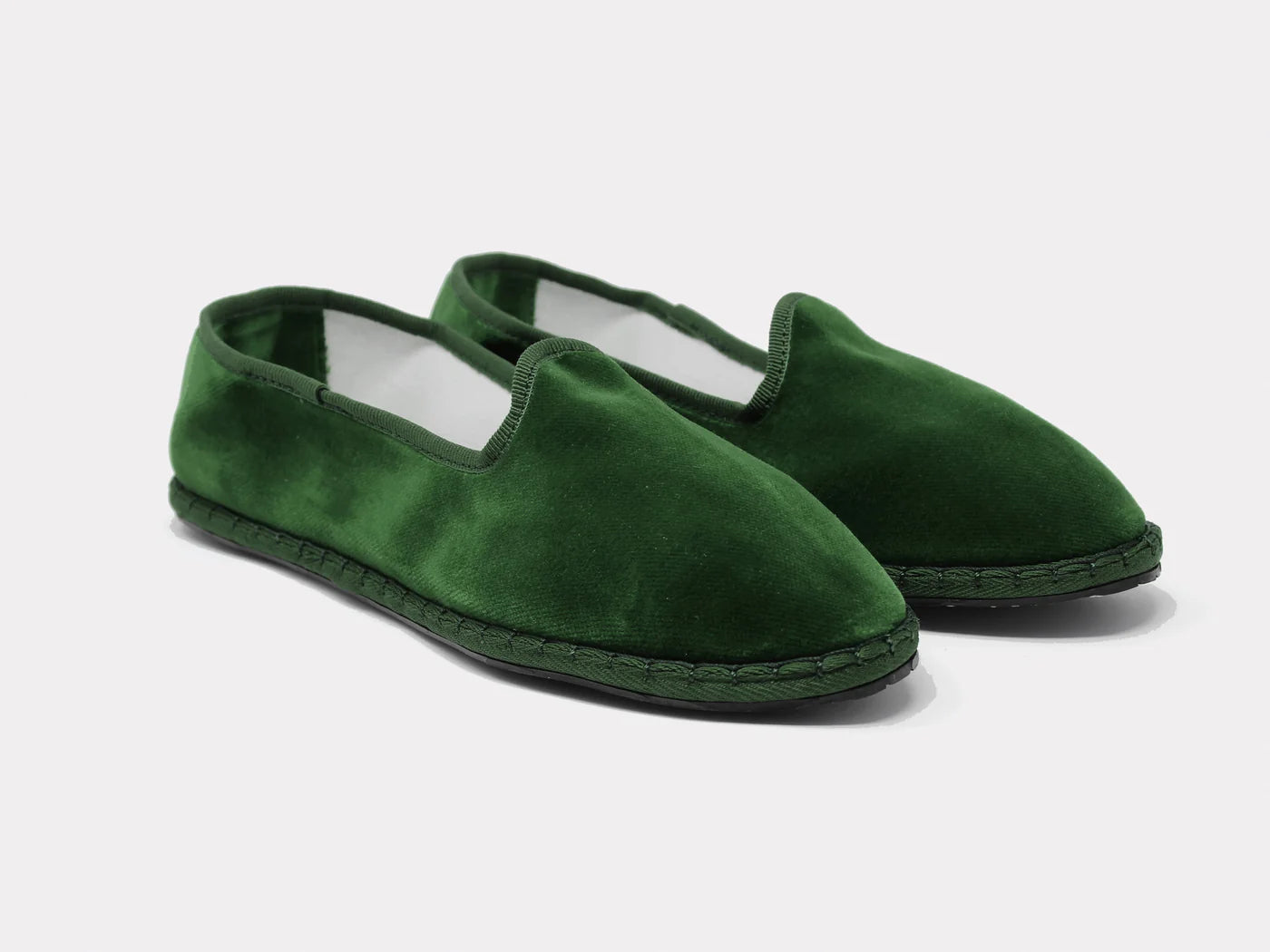 Furlane: Unisex Slippers - Forest Green