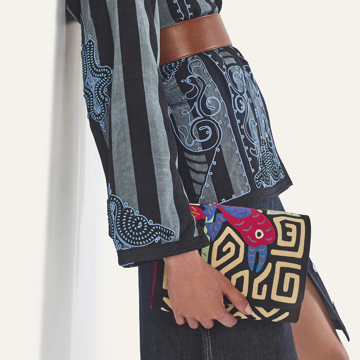 Red Lorito Clutch