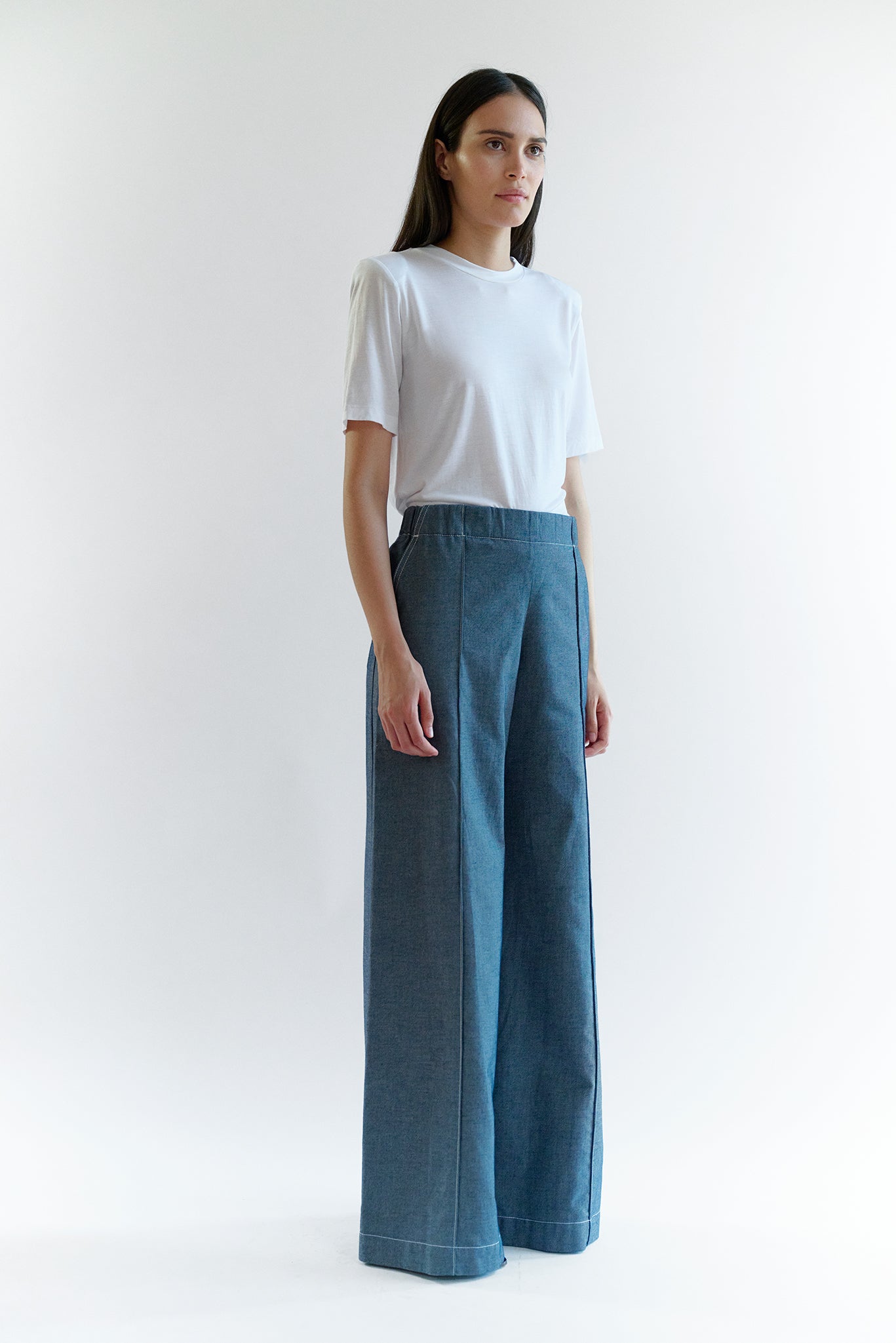 Stella Japanese Denim Trouser - Indigo