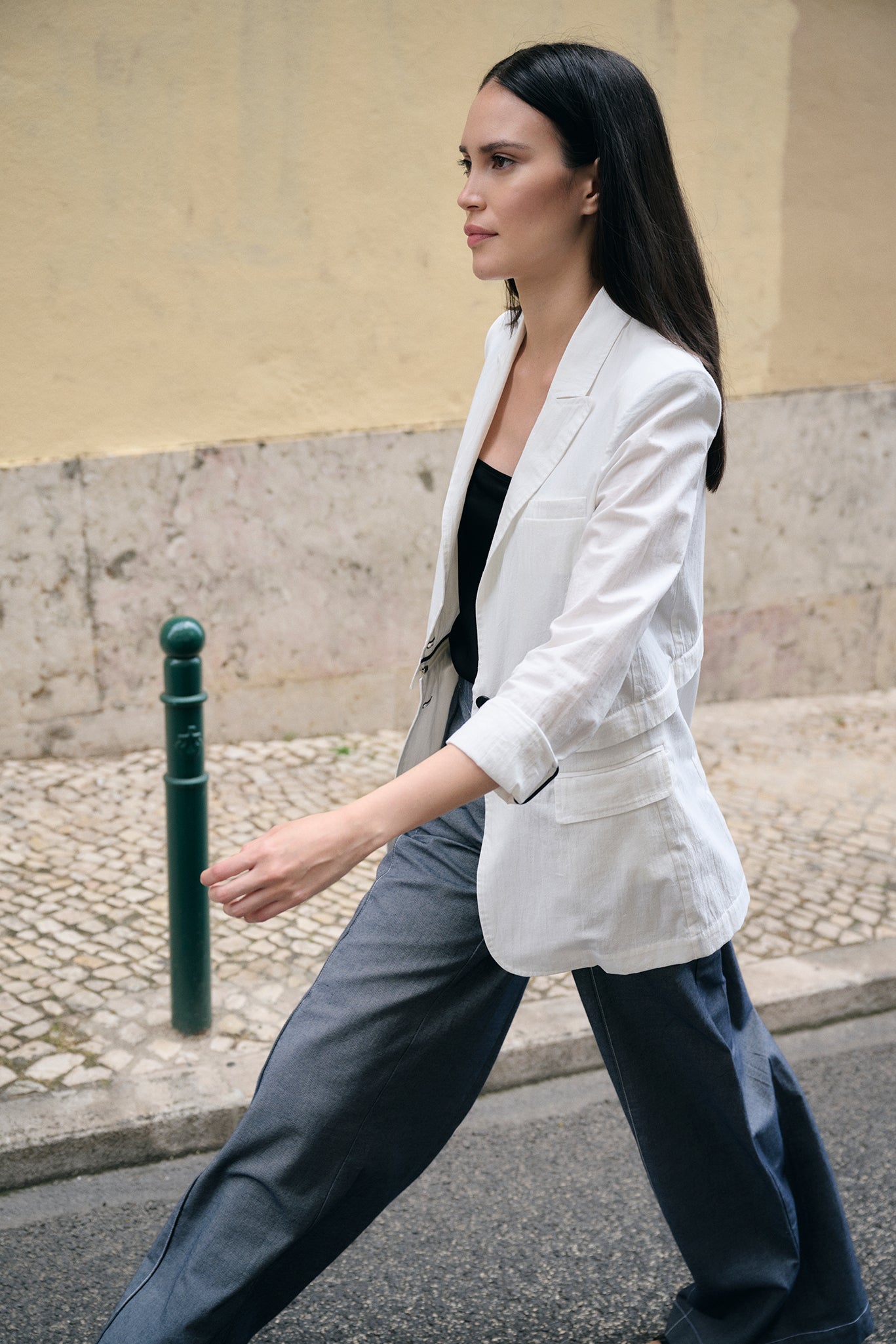 Stella Japanese Denim Trouser - Indigo