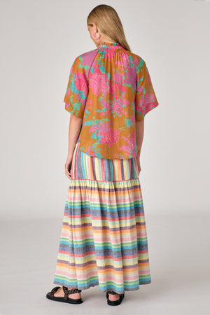HAVAVA SILK COTTON BLOUSE