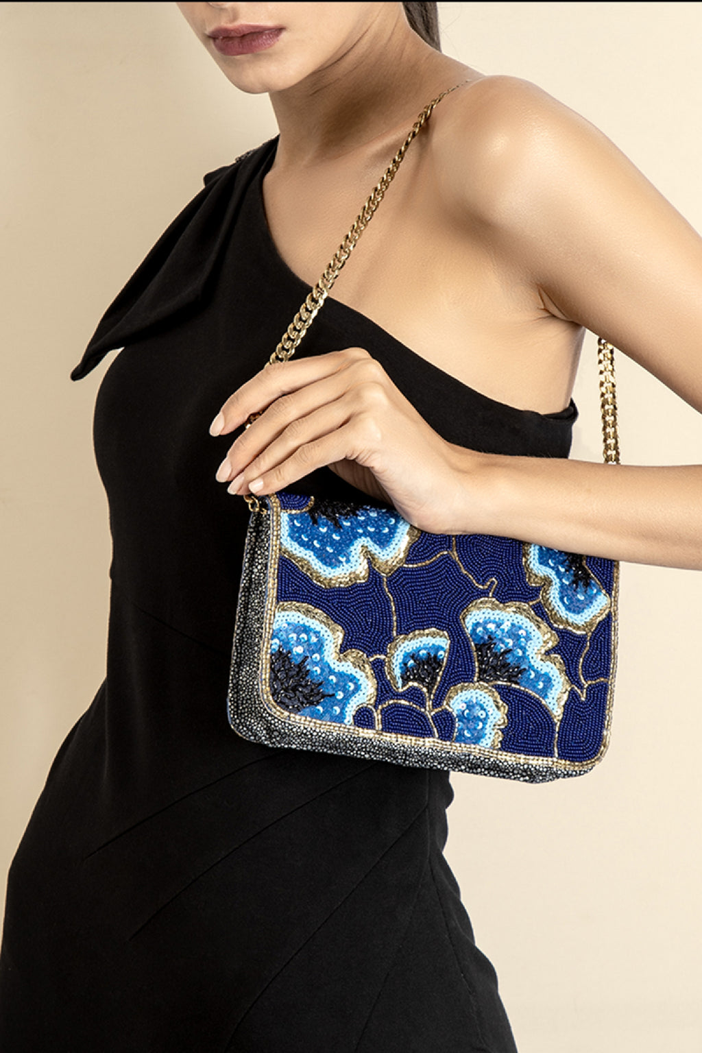 EMMALYN CLUTCH - BLUE
