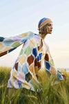 PLAJ DRESS - MULTI BAKLAVA MOTIF